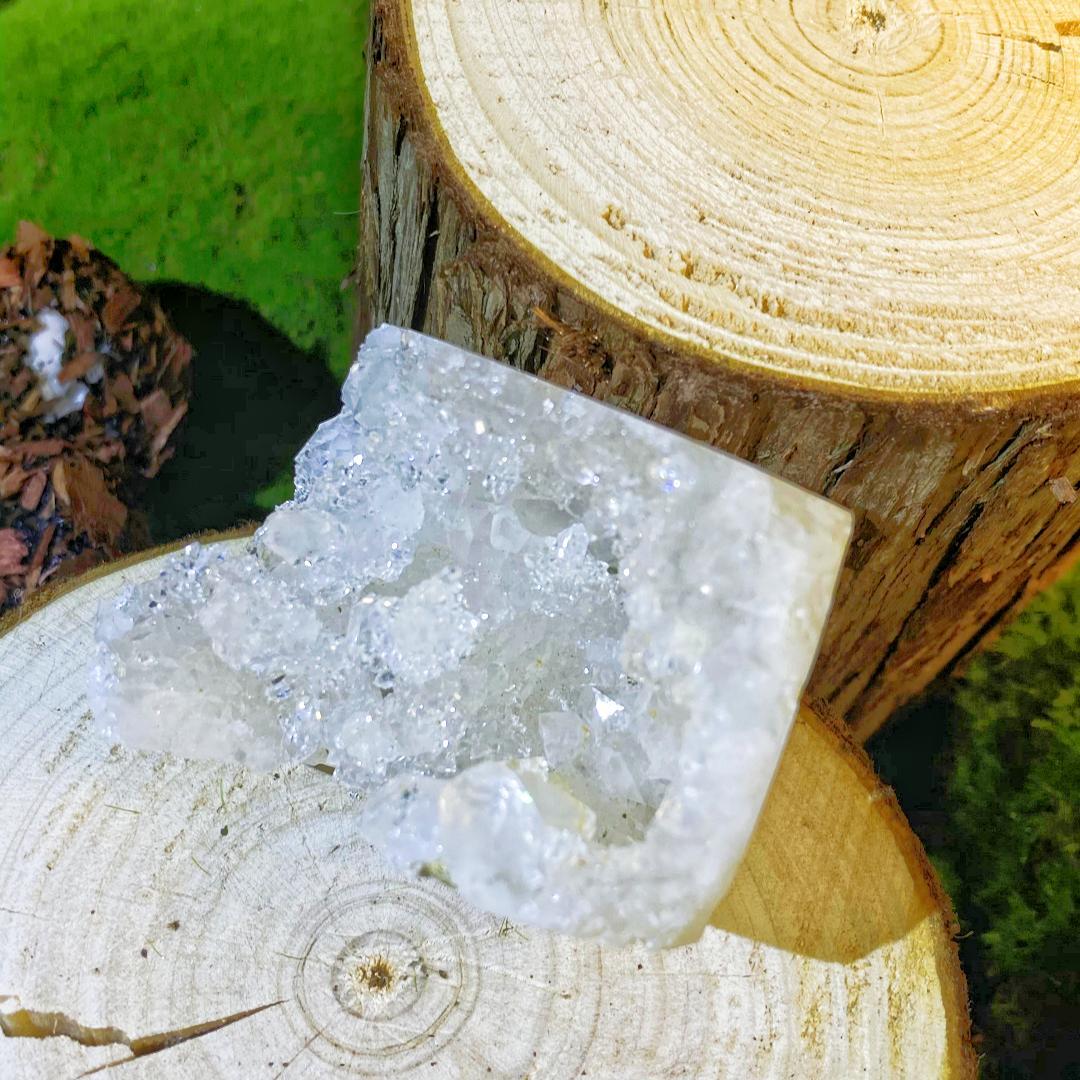 Crystal ornaments-selenite