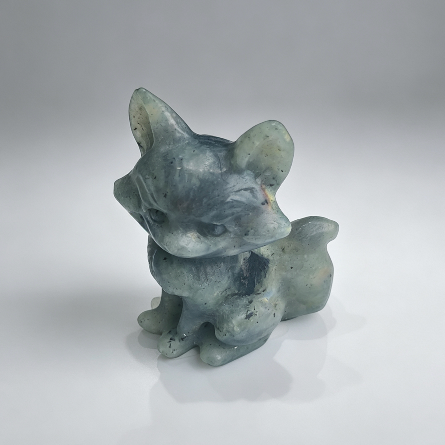Natural Crystal-Crystal Little Fox