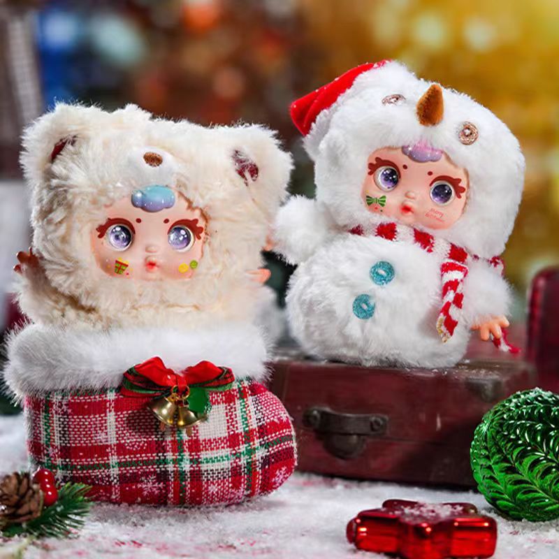 MM Milk Candy - Christmas Series Plush Blind Box - Keychain - Doll Toy - Birthday Gift