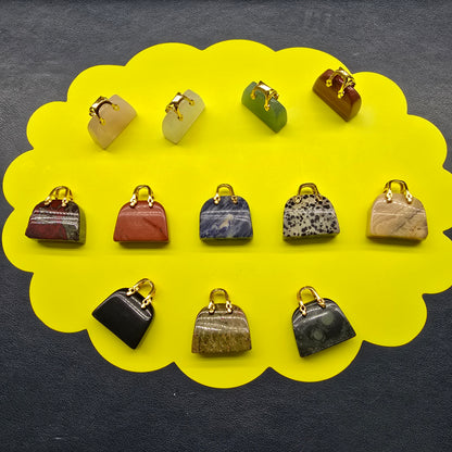 Natural crystal-small bags of various materials
