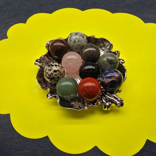 Natural crystal-small beads of various materials