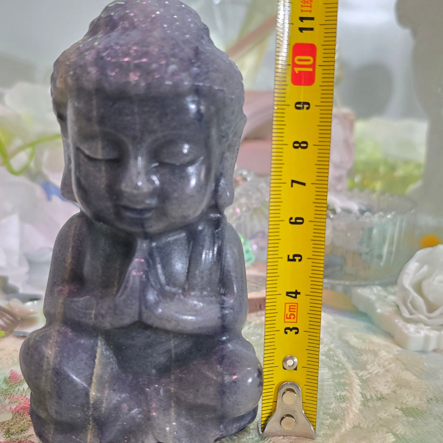 Natural Crystal - Blue Aventurine Buddha Statue