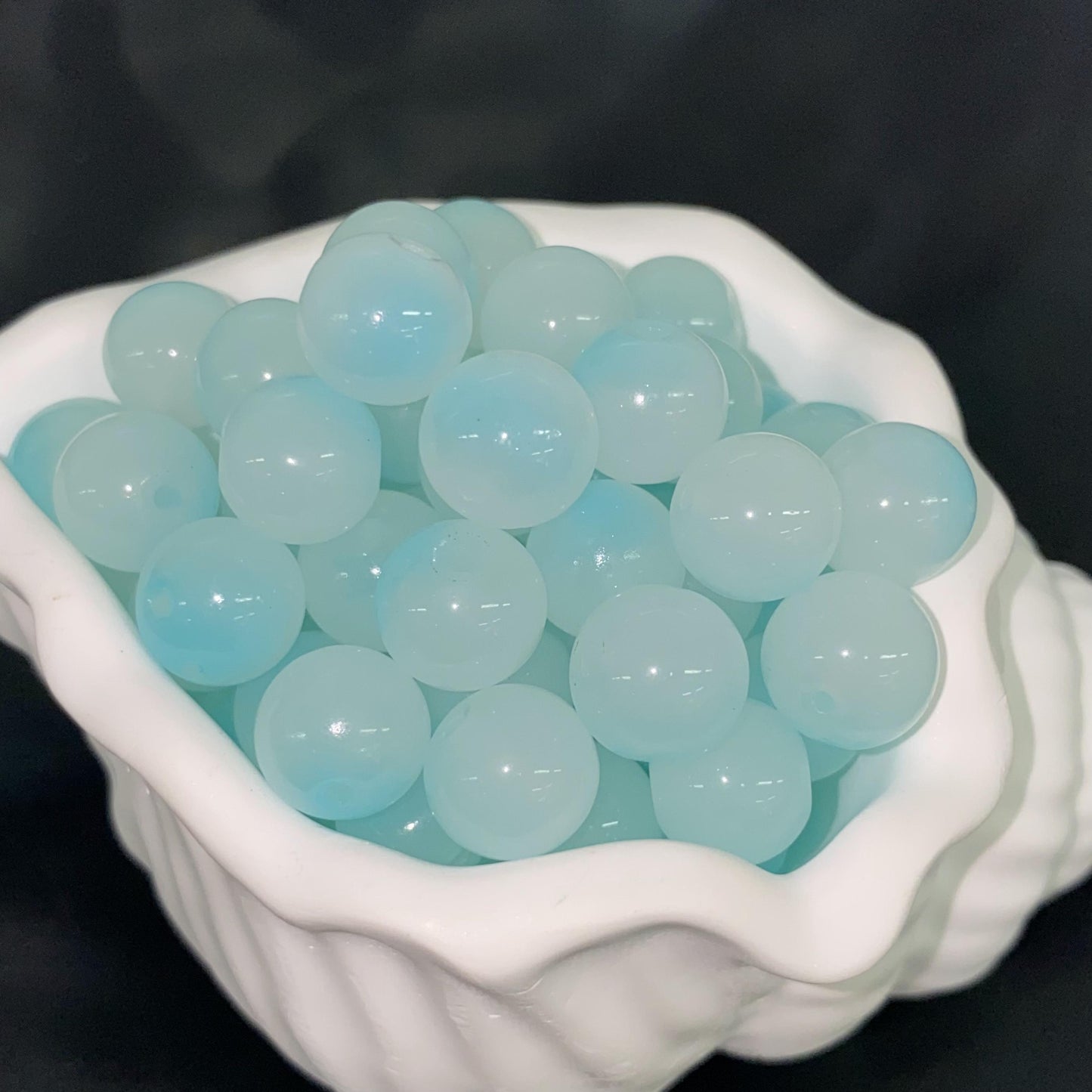 10 mm two-color gradient glass beads DIY-DIY bracelet must-have