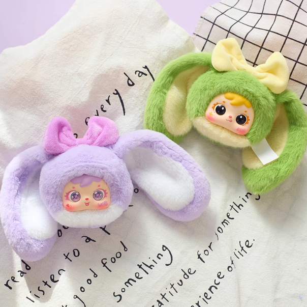 【Samuel】Colorful Little Bunny Surprise Plush Blind Box - Creative Cute Ornament - Girlish Trendy Toy - Small Decorative Gift