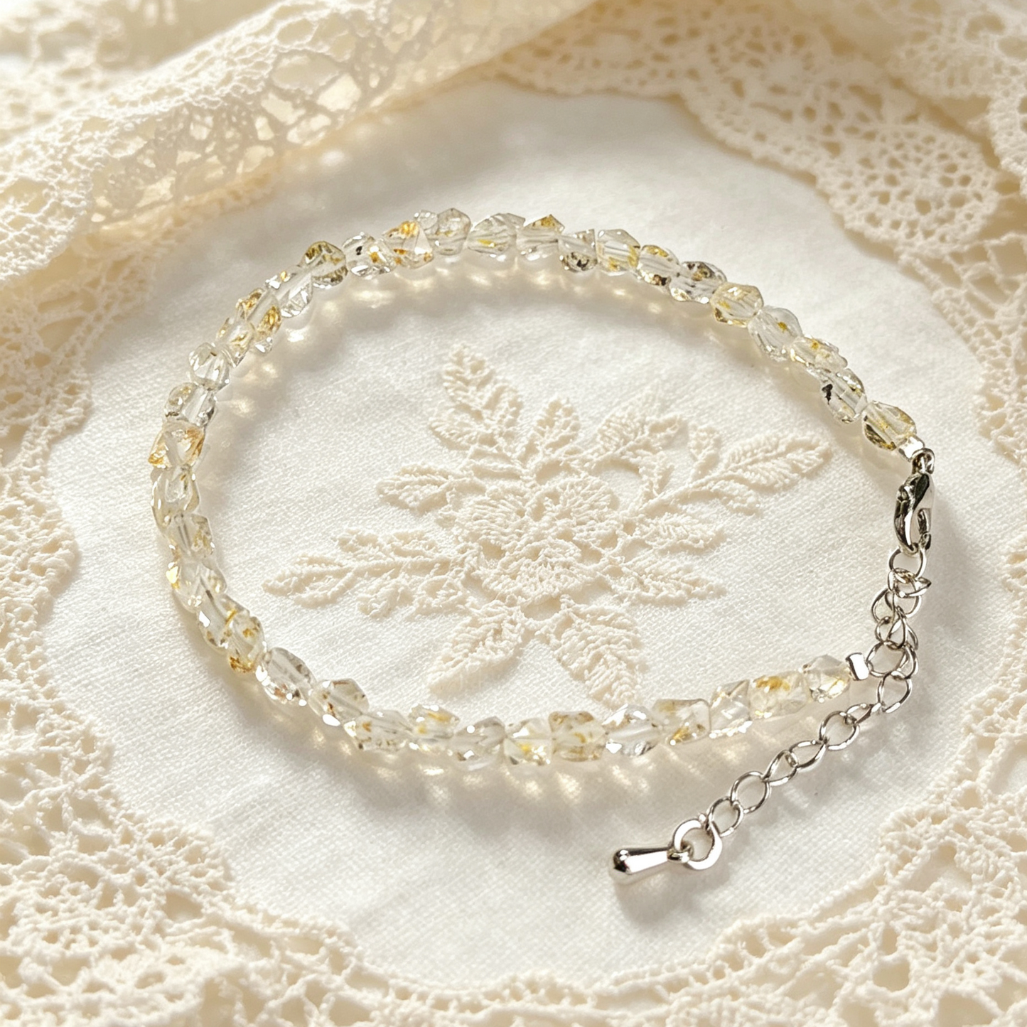 Natural Crystal-Shining Bracelet
