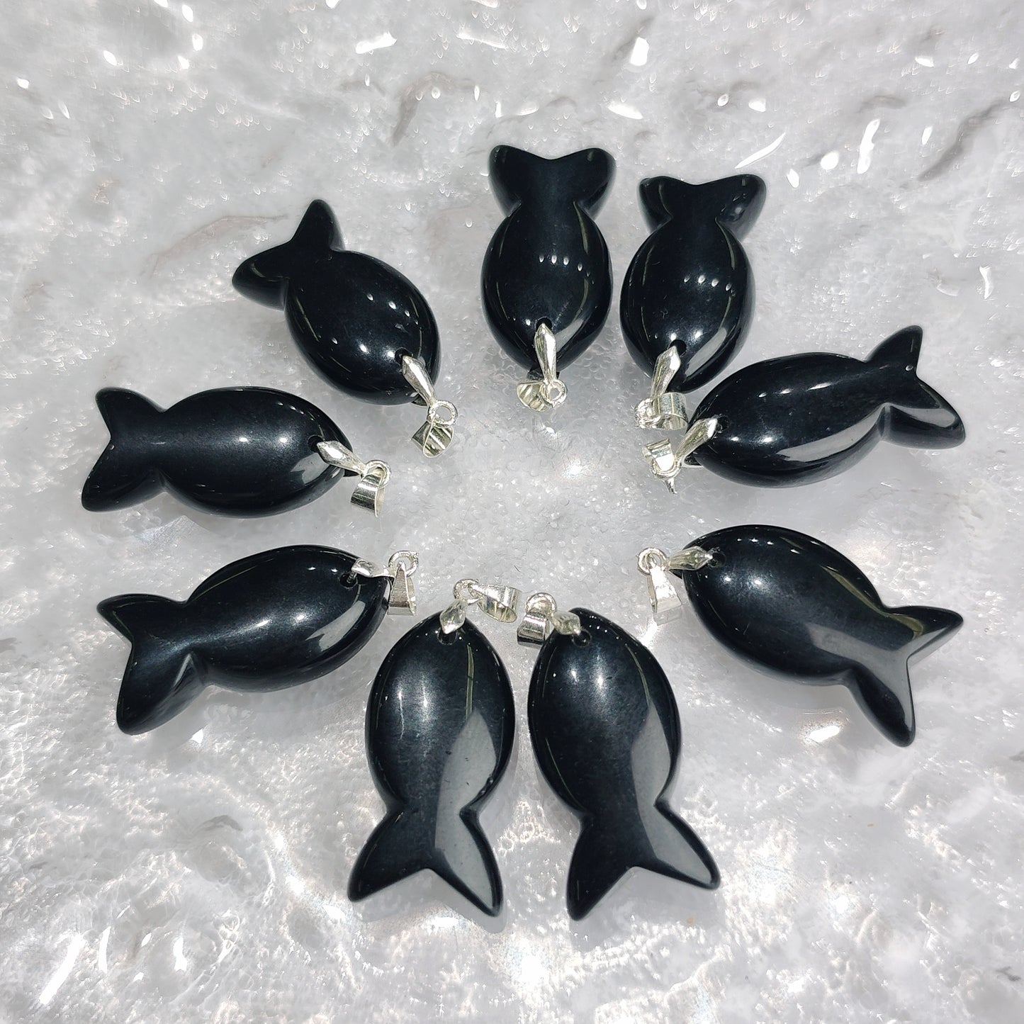 Natural Crystal-Crystal Fish