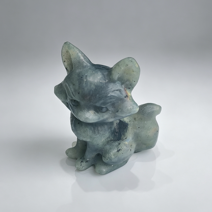 Natural Crystal-Crystal Little Fox