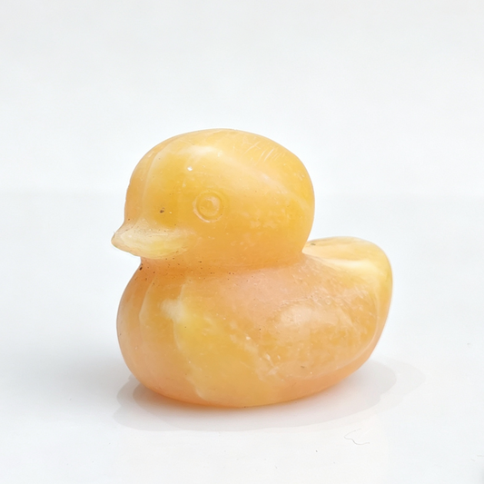 Natural Crystal-Yellow Calcite