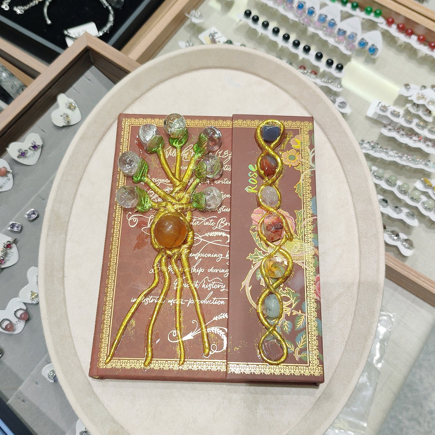 Natural Crystal - Crystal Notebook