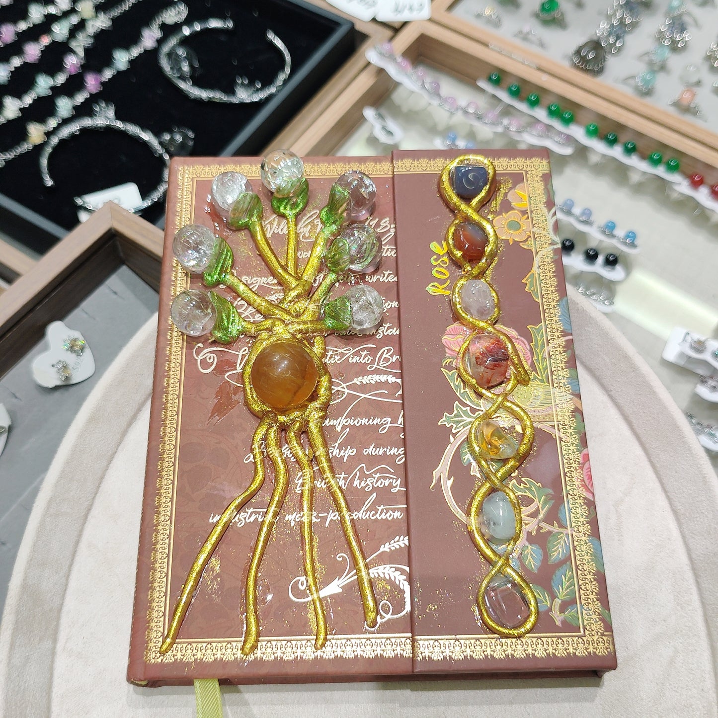 Natural Crystal - Crystal Notebook