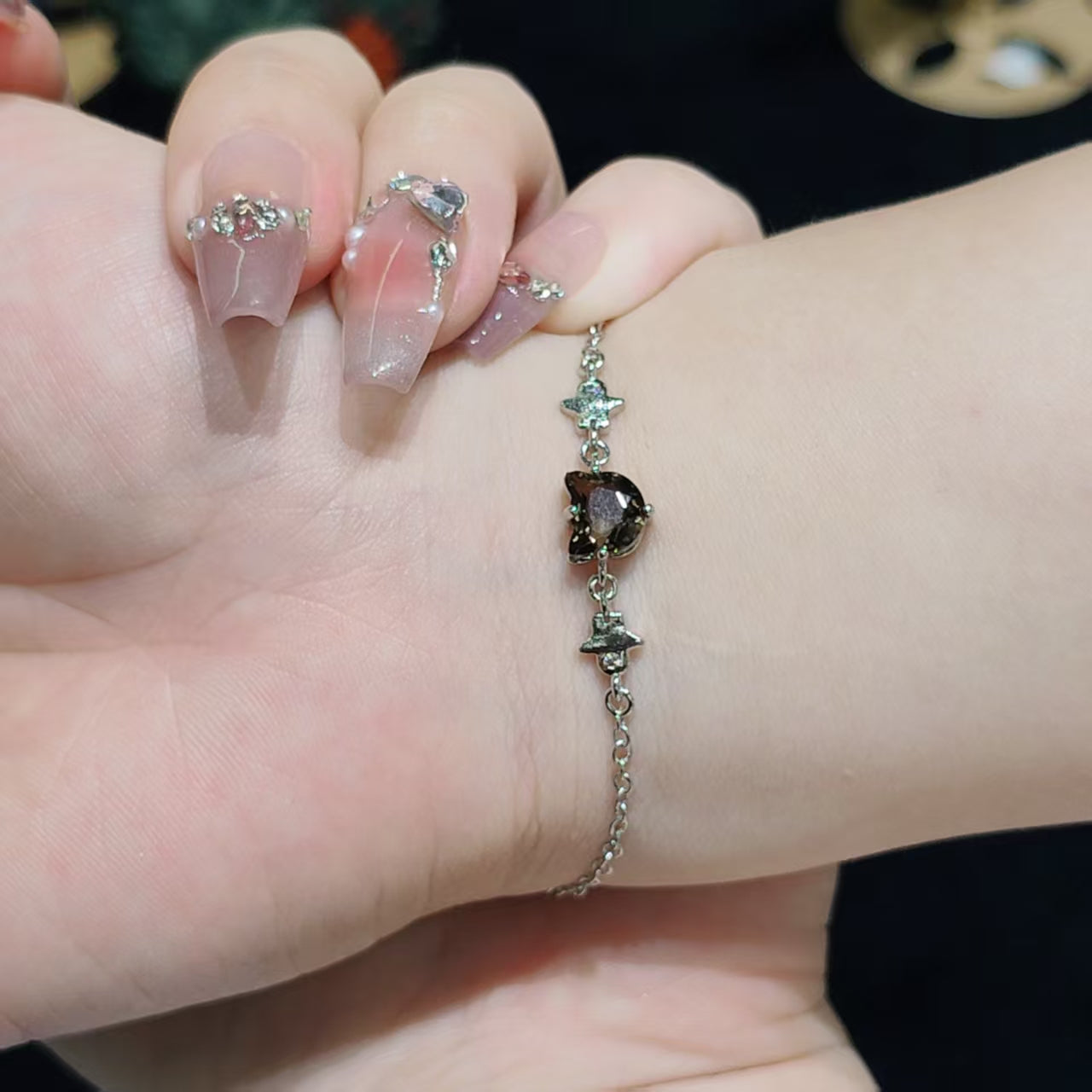 Natural Crystal Bracelet