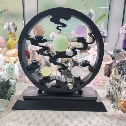Crystal ball base - seven seats