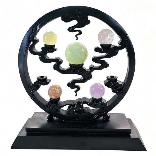 Crystal ball base - seven seats