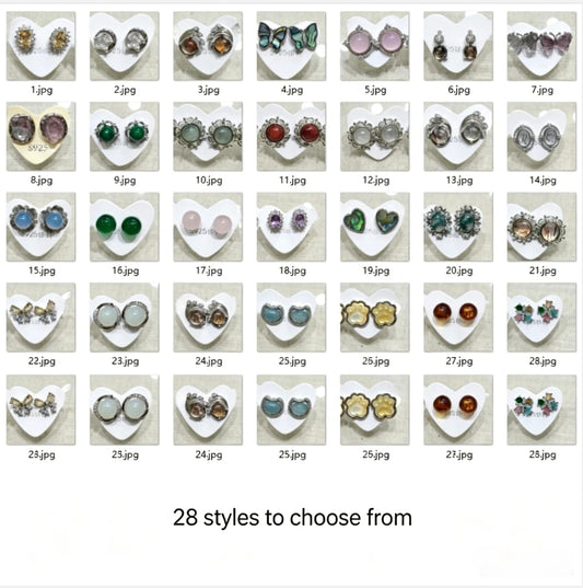 Earrings - 28 styles available