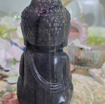 Natural Crystal - Blue Aventurine Buddha Statue