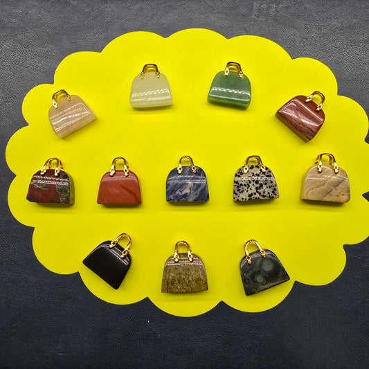 Natural crystal-small bags of various materials