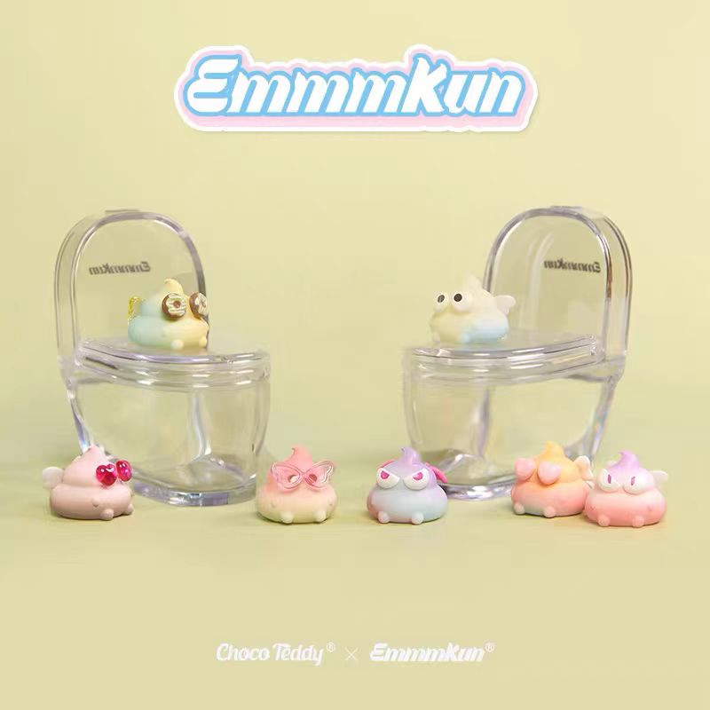 Emmmkun Swing Together - Wind-up Movable - Figurine Blind Box - Cute Cartoon - Funny Decoration - Gift for Trendy Girls