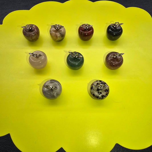 Natural crystal-small apples of various materials