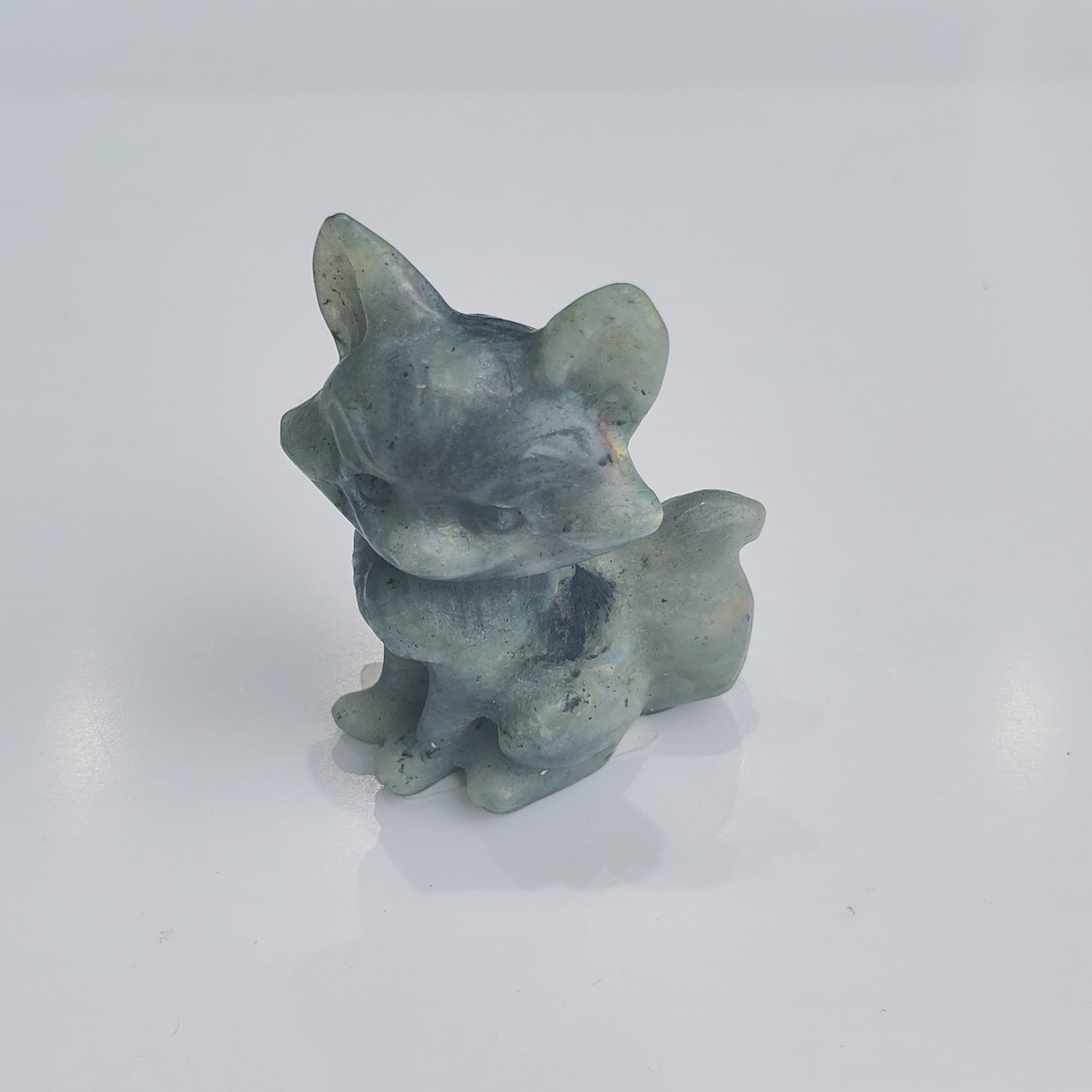 Natural Crystal-Crystal Little Fox