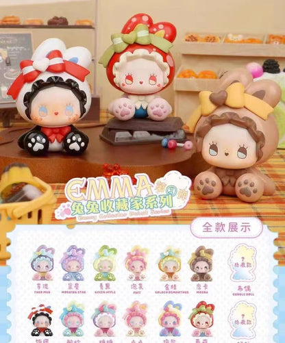 [EMMA] Bunny Collector Series Part 1 - Desktop Ornament - Bunny Doll - Girls - Birthday Gift - Cute Toy