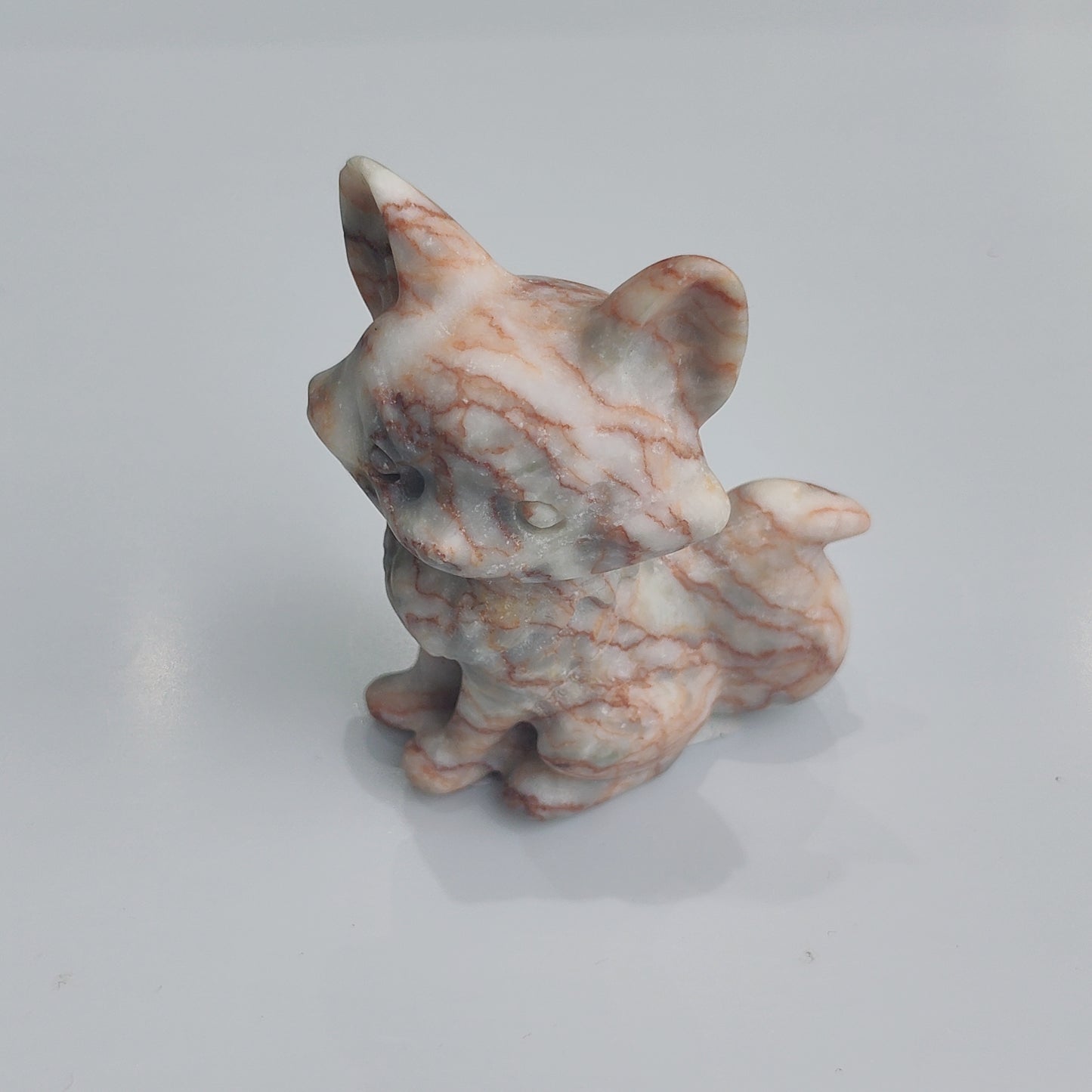 Natural Crystal-Crystal Little Fox
