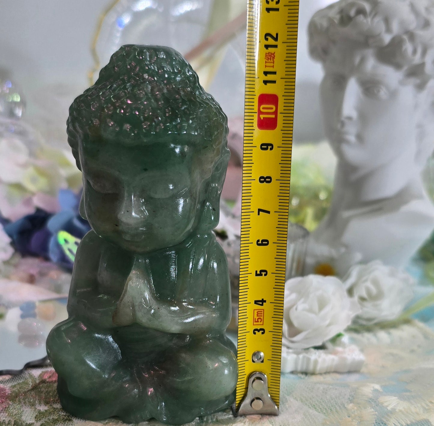 Natural Crystal - Green Aventurine Buddha Statue