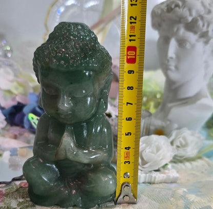 Natural Crystal - Green Aventurine Buddha Statue