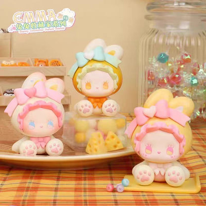 [EMMA] Bunny Collector Series Part 1 - Desktop Ornament - Bunny Doll - Girls - Birthday Gift - Cute Toy