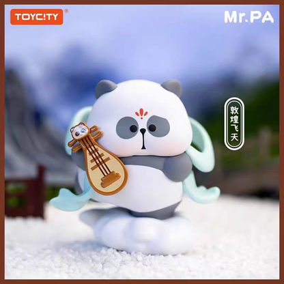 MR-PA Teacher Ba Ba National Essence Travel Blind Box - Panda Figurine - Cute Decoration - Doll Gift - Innovative Toy