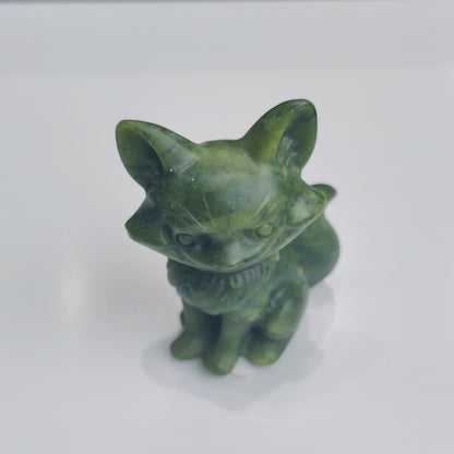 Natural Crystal-Crystal Little Fox