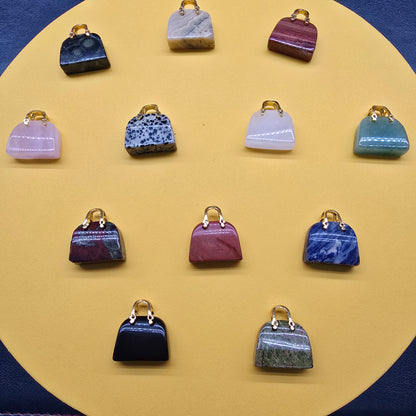 Natural crystal-small bags of various materials