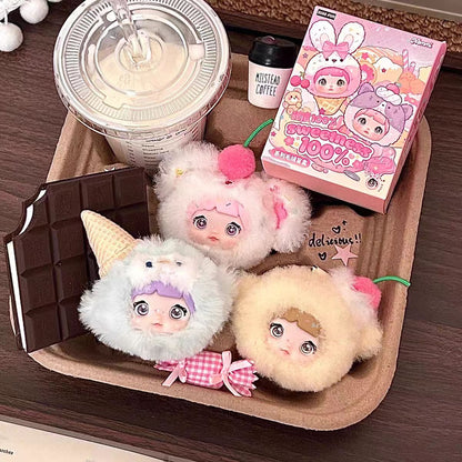 [Nommi] 100% Sweetness Series Plush Blind Box Trendy Toy Doll Cute Figure Desktop Decoration Gift
