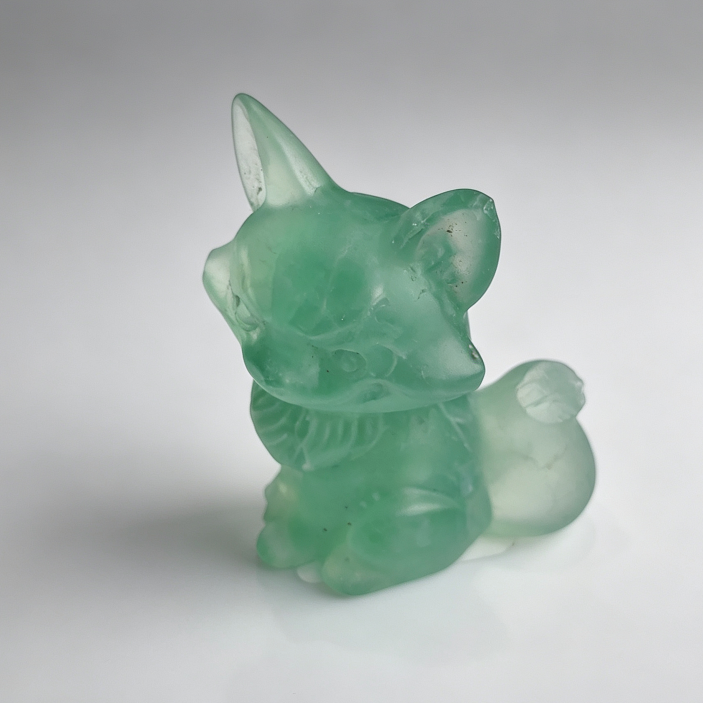Natural Crystal-Crystal Little Fox