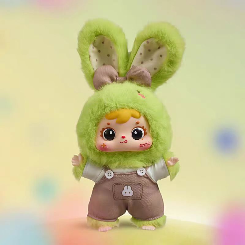[Samuel] Rainbow Bunny Plush Blind Box Series - Cute Trendy Doll - Backpack Charm - Gift for Girls