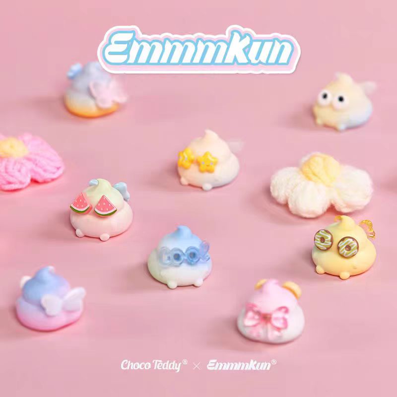 Emmmkun Swing Together - Wind-up Movable - Figurine Blind Box - Cute Cartoon - Funny Decoration - Gift for Trendy Girls