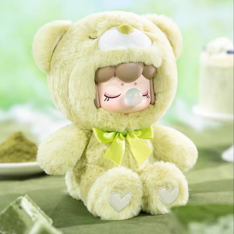 [Nanci] Chocolate Colorful Rubber Plush Bear - Plush Doll Blind Box - Birthday Gift - Cute Doll