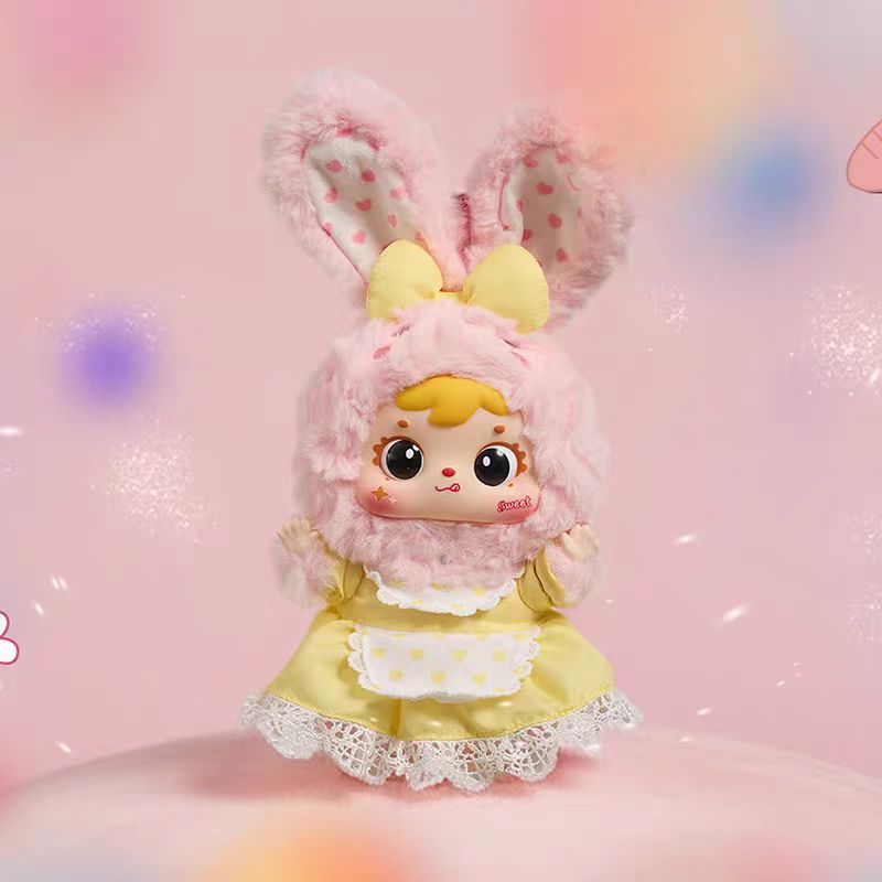 [Samuel] Rainbow Bunny Plush Blind Box Series - Cute Trendy Doll - Backpack Charm - Gift for Girls