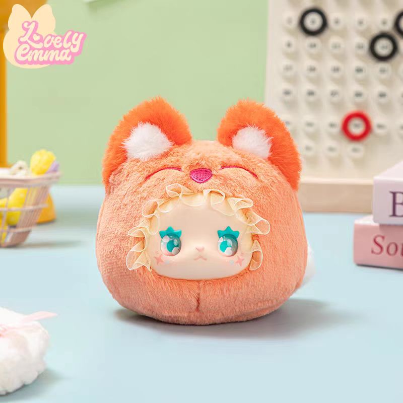 Lovely Emma RuaRuaZoo - Vinyl Face Plush Series Blind Box - Keychain - Trendy Mini Figure - Ornament