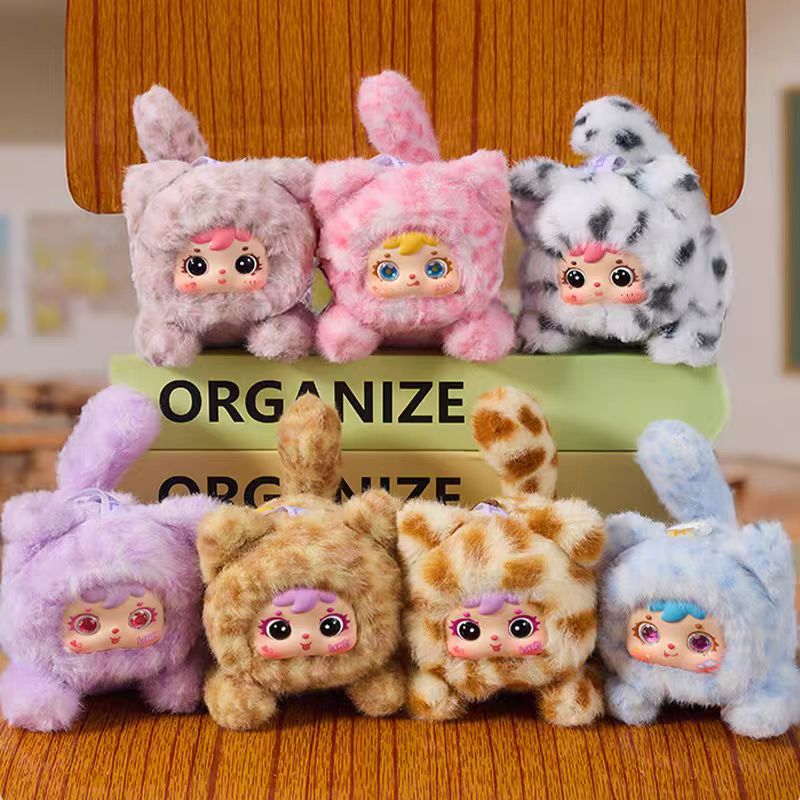 【sumuel】Meow Meow's Adorable Silly Moments - Plush Toy Blind Box - Cute - Gift for Girls - Present