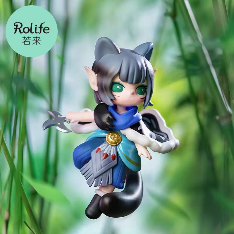 SURI Surui Myth Series Peach Blossom Nine Spirits Series Blind Box Figurine Trendy Toy - Gift