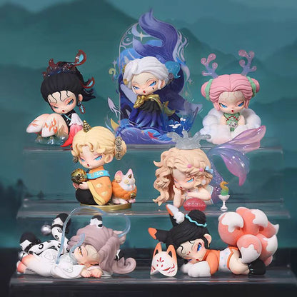 dodonami Floating Mountains and Seas Series Blind Box - Desktop Ornament - Figurine Trend Toy - Blind Box - Collectible Gift