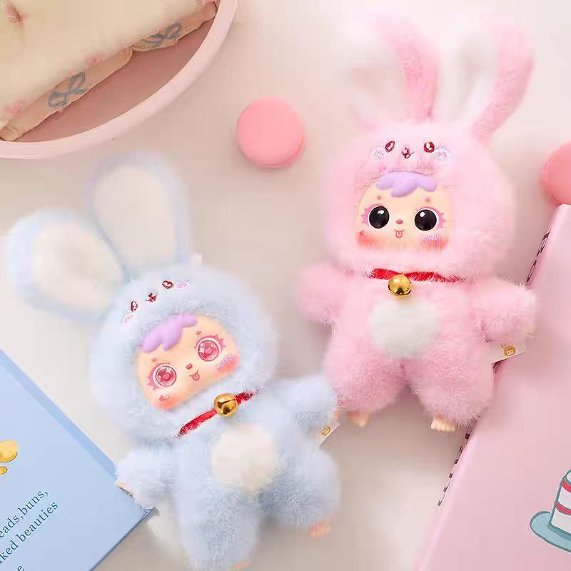[Samuel] Rabbit Treasure Park Blind Box - Cute Full-Body Doll - Children's Plush Toy - Cute Doll Decoration - Gift for Girls - Birthday Present