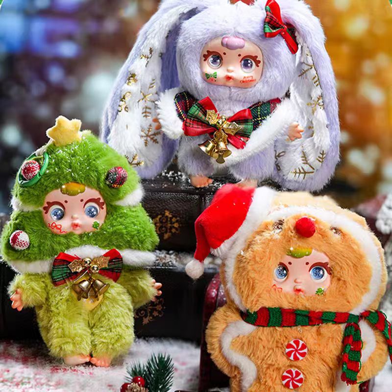MM Milk Candy - Christmas Series Plush Blind Box - Keychain - Doll Toy - Birthday Gift