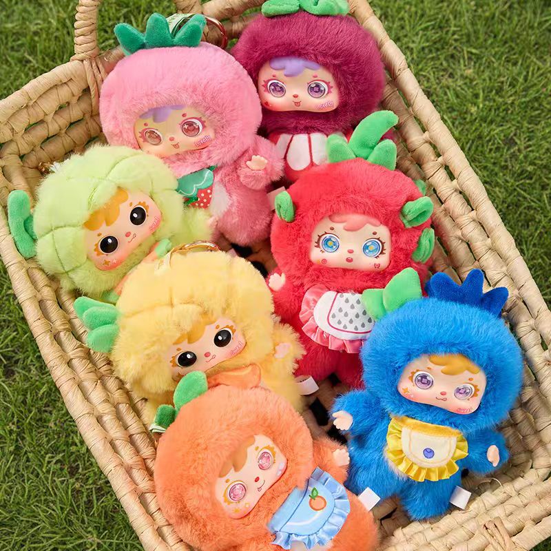 福ちゃん様 リクエスト 7点 まとめ商品 Samuel] Fragrant Fruit Paradise Trendy Blind Box - Plush Keychain
