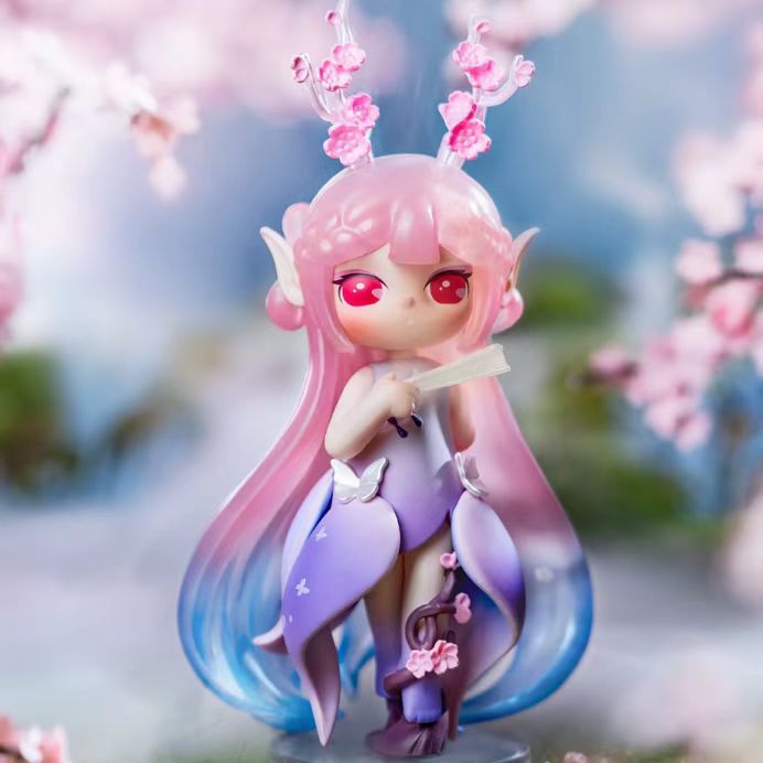 SURI Surui Myth Series Peach Blossom Nine Spirits Series Blind Box Figurine Trendy Toy - Gift