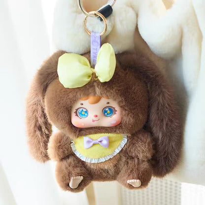 [Samuel] Mao Xiao Rabbit Second Generation Family - Plush Series Blind Box - Cute Doll - Plush Decoration - Keychain - Gift for Girls