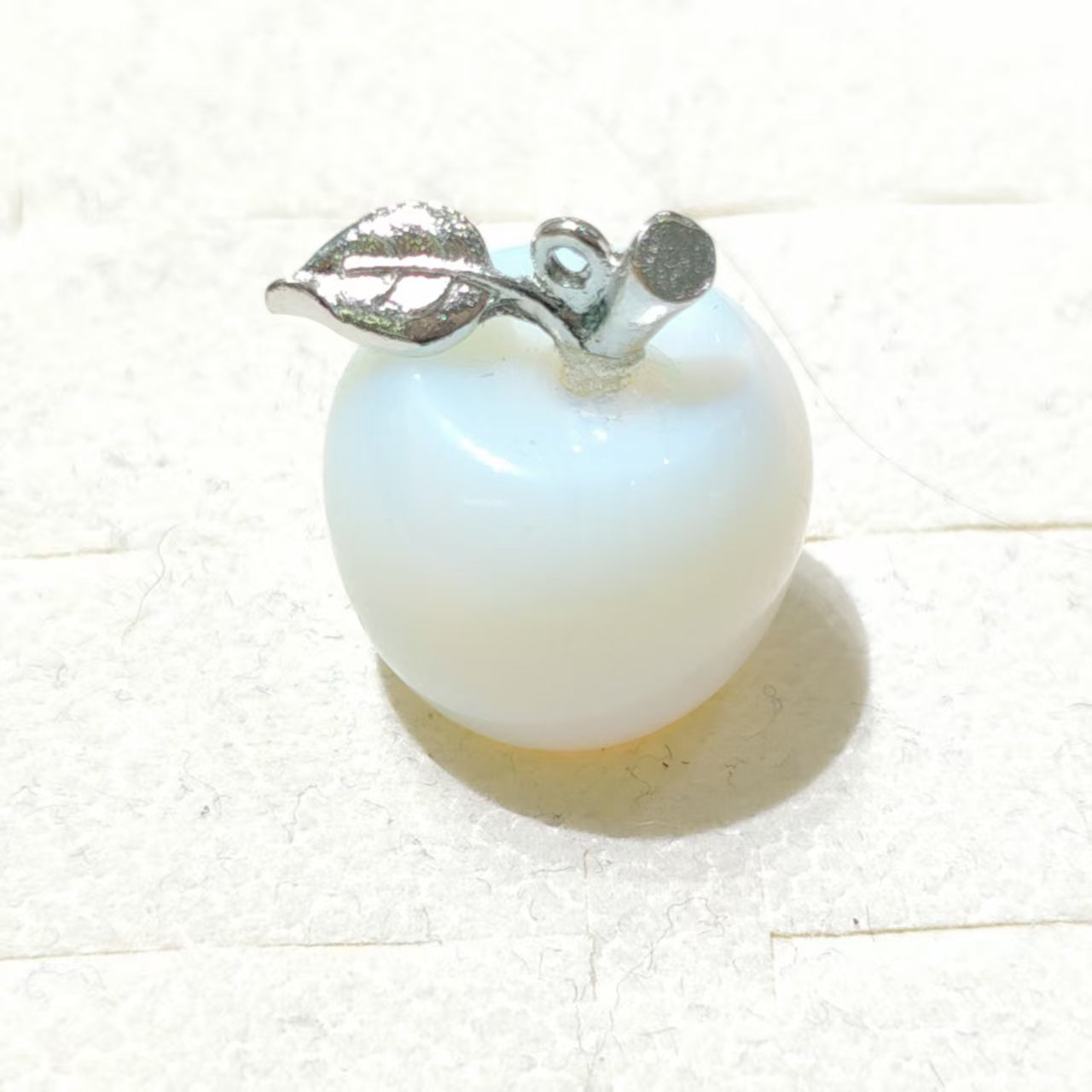 Natural Crystal - Little Apple Pendant