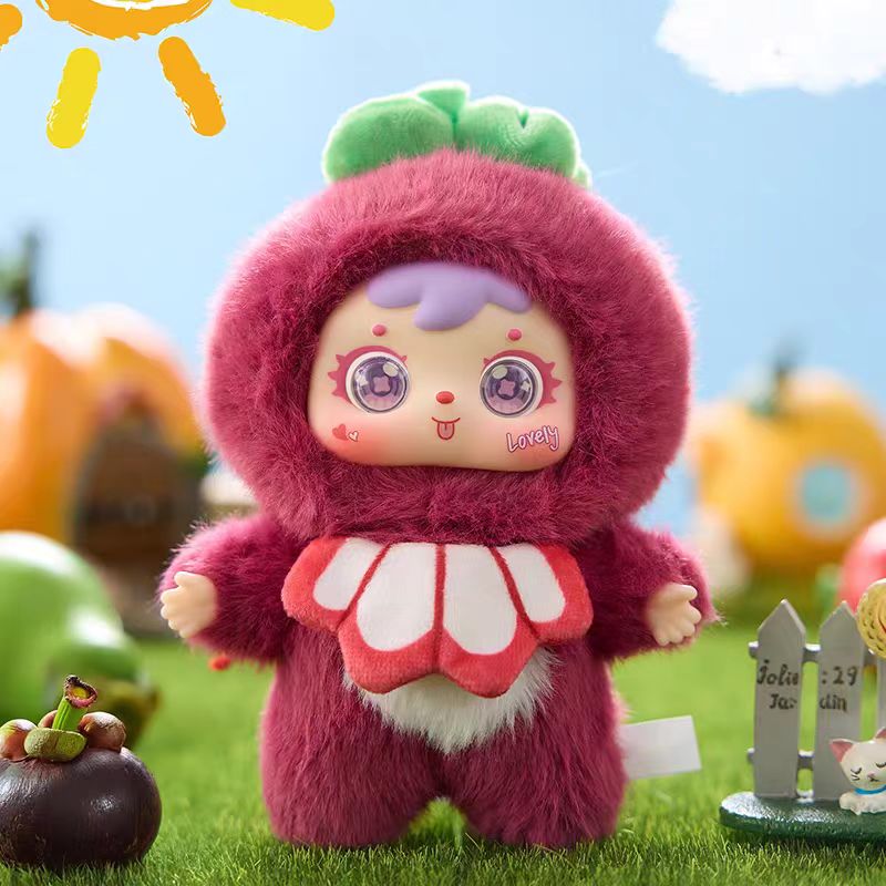 Samuel] Fragrant Fruit Paradise Trendy Blind Box - Plush Keychain