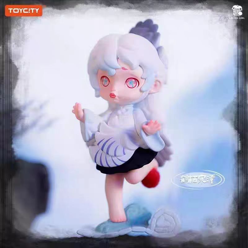 LAURA Unthought Secret Realm Blind Box - Trendy Chinese Style Toy - Desktop Figurine - Cute Collectible - Gift for Girls