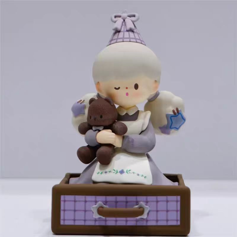 Molinta Light-Chasing Series Blind Box - Popcorn Sister - Gift - Trendy Figurine